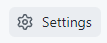 GitHub settings