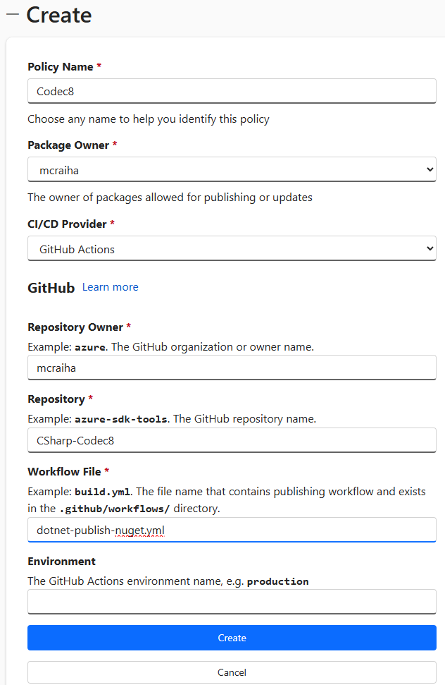 Azure Static Web Apps Create 2
